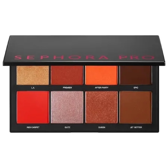 SEPHORA COLLECTION Pro 8 Piece Deep Shade Face Palette  (8 x 7g) - Picture 7 of 7